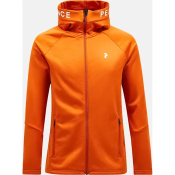 Pánská mikina MIKINA PEAK PERFORMANCE M RIDER ZIP HOOD GOLD FLAME