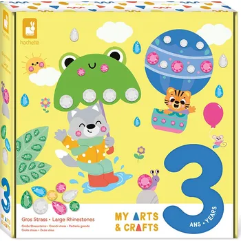 Mozaiková sada Janod My Arts & Crafts velký kreativní box zvířátka