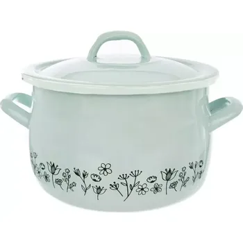 Hrnec Hrnec LOUKA zelený s poklicí 4,8 l (Hrnec LOUKA zelený s poklicí 4,8 l)