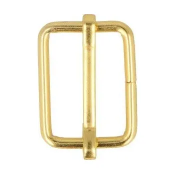 Posunovač na popruhy šíře 20 mm zlatá, barva Zlatá