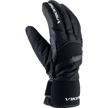 Módní doplněk Rukavice VIKING Piemont 110/21/4228 - black Rozměr (cm): 18-20, Velikost: 7