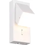 Trio Leuchten 248570131 RAGLAN - Nástěnná bílá LED lampička s vypínačem, LED 3,8W, 3000K (Nástěnné bílé svítidlo nejen k posteli)