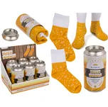 Ponožky v dárkové plechovce - Pivo