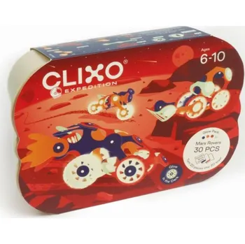 ostatní stavebnice Magnetická stavebnice CLIXO Mars Rovers 30ks