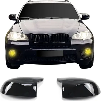 Autodíl JOM kryty zrcátek M-Style BMW X5 E70 (2006-2013), černý lesk