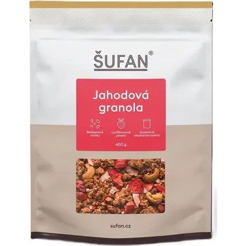 ŠUFAN Granola jahodová 400 g