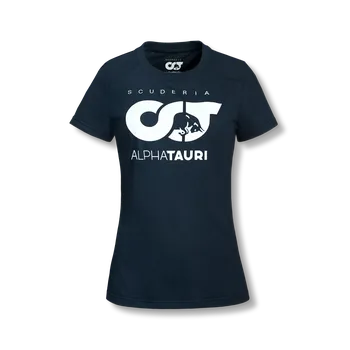 Scuderia Alpha Tauri F1 dámské volnočasové triko modré S-M