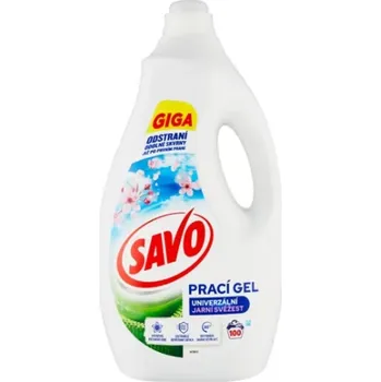 Savo Jarní svěžest prací gel na barevné i bílé prádlo, 5 l