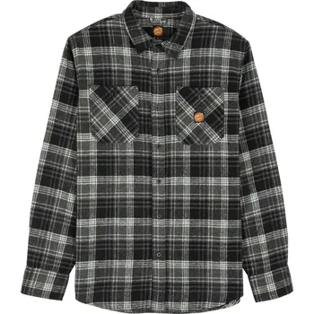 Pánská košile SANTA CRUZ košile - Apex Black Check (BLACK CHECK) velikost: XL