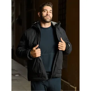 Pánská bunda Sinsay - Zateplená bunda - černá - 584BS-99X - 584BS-99X-XS-1