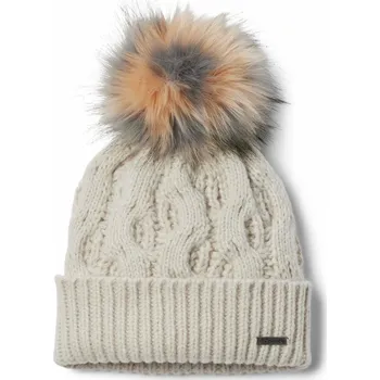 Čepice Columbia Boundless Days™ Cable Knit Pom Beanie W 2092641278 - dark stone UNI