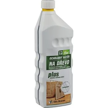 impregnace na dřevo Den Braven Ochranný nátěr na dřevo Plus