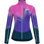 Crazy mikina Oxygen Printed - dámská - tmavě modrá/fialová/růžová Velikost: M