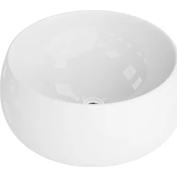 Umyvadlo LaVita Graciosa umyvadlo 41x41 cm kulatý na pult bílá 5908211470870