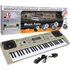 Hudební nástroj pro děti Elektronické klávesy s mikrofonem MQ-807USB