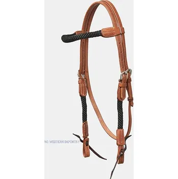 Věšák na sedlo a uzdečku Westerná uzdečka Western Imports s nylonem