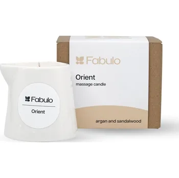 Masážní přípravek Masážní svíčka Fabulo - Orient 120 ml