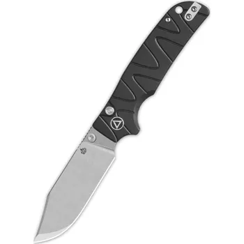 Pracovní nůž QSP knife Kali, zavírací nůž s klipem, černý hliník QS159-F1