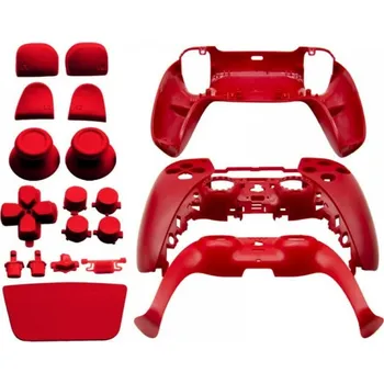 Hra pro PlayStation 5 Náhradní skořepina pro ovladač PS5 DualSense červená (PS5)