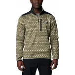 Columbia Sweater Weather Printed Half Zip II M 2097741397 - stone green madras mult S