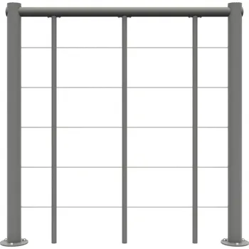 Zábradlí horní rovné Minka Helios Dodatečné zábradlí rovné Helios-galerie - délka 1 běžný metr