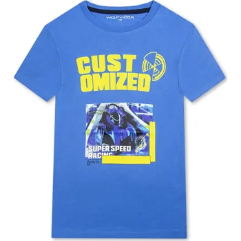 Chlapecké tričko - Wolf S2203B, modrá Barva: Modrá, Velikost: 134