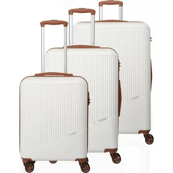 Travelite Bali S,M,L White/Cognac