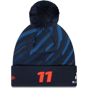 Pokrývka hlavy Red Bull Racing F1 dětská týmová zimní čepice Sergio Perez