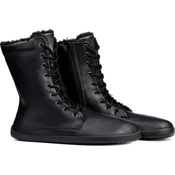 Dámské kozačky Ahinsa Shoes Ahinsa JAYA winter černé Velikost: 38