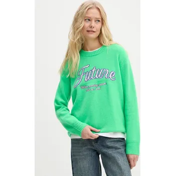 Pánský svetr Kašmírový svetr FROM FUTURE WPR02204 zelená 76X, vel. L