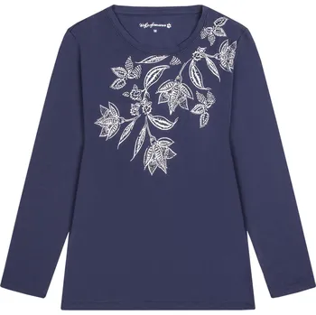 Dámské tričko Dámské tričko - Wolf D2323, tmavě modrá Barva: Modrá tmavě, Velikost: L