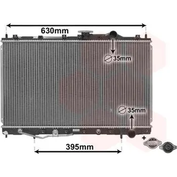 Chladič motoru Chladič, chlazení motoru AGB 522108-4
