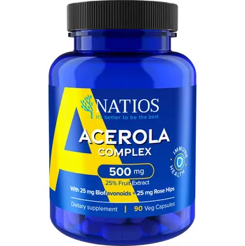 Natios Acerola Complex 500 mg 90 cps.