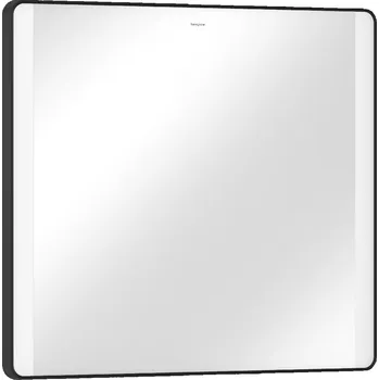 Hansgrohe Xarita Lite Q zrcadlo 80x70 cm obdélníkový s osvětlením černá 54963670
