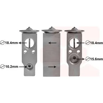 Ventil klimatizace Expanzní ventil, klimatizace AGB 8021KZ-1