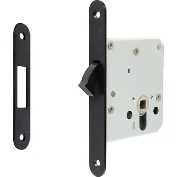 zadlabací zámek Richter Czech Zadlabací hákový zámek pro posuvné dveře a WC kličku EN.304.HKM.WC.55.20.CE