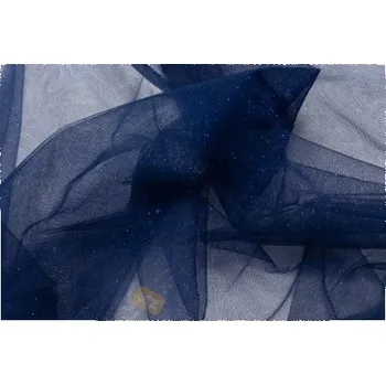 Tyl TM. MODRÝ LESK 1,5m - Modrá, 150 cm