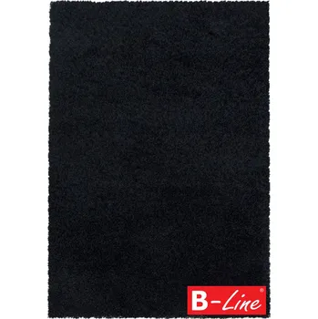 Ayyildiz Hali Kusový koberec SYDNEY SHAGGY 3000 Black Rozměr 60x110 cm
