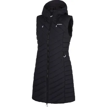 Dámská vesta HUSKY NAPI L black zimní dlouhá vesta varianta: M