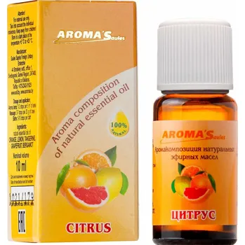 Aroma difuzér Aroma´Saules Směs esenciálních olejů Citrus - 10 ml - Aroma'Saules