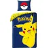 Povlečení Halantex Pokémon Pikachu Smile with Pokeball 140 x 200, 70 x 90 cm zipový uzávěr