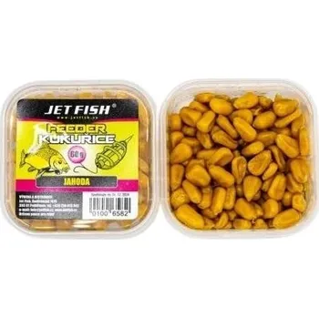 Umělá nástraha Kukuřice JetFish Feeder 60gr Jahoda