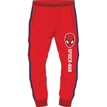 Spider Man - licence Chlapecké tepláky - Spider-Man 52111245, červená Barva: Červená, Velikost: 128