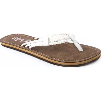 Dámské žabky RIP CURL žabky - Ivy White/Brown (1196) velikost: 38