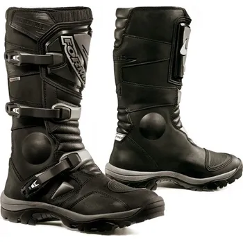 Moto obuv boty na cestovní enduro Forma Adventure černé, Velikost bot 46