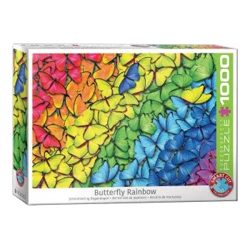 Puzzle Puzzle 1000 Butterfly Rainbow 6000-5603 (PL)