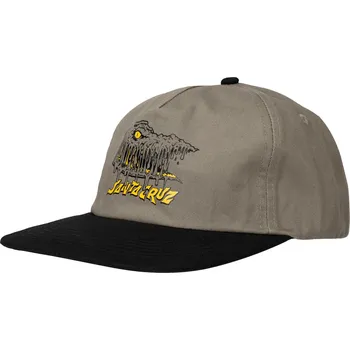 Oblečení a móda SANTA CRUZ kšiltovka - Braun Fever Dream Stone Grey/Black (STONE GREY BLACK)