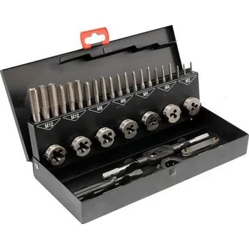 Závitořezný nástroj Yato Sada závitníků a čelistí 32 ks