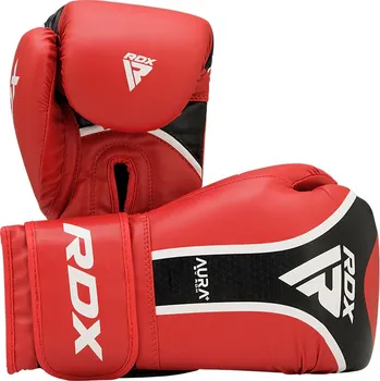 Boxerské rukavice RDX Boxerské rukavice AURA PLUS T-17 - červené - BGRT17RB Velikosti: 16 oz