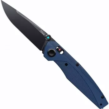 kapesní nůž ANV Knives zavírací nůž A100 - BB, DLC, el, alock, blue